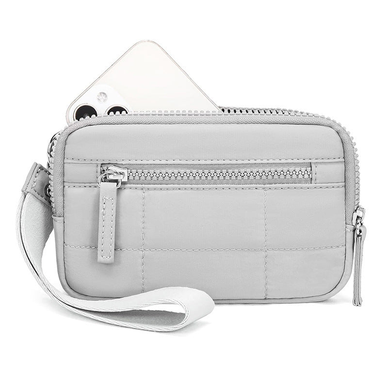Women's Wristband Wallet Nylon Quilted