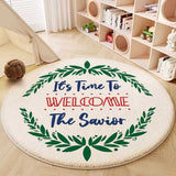 Christmas Round Carpet