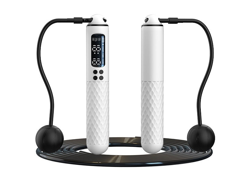 Smart Skipping Rope With Counter Weight-bearing Cordless Dual-use Fitness