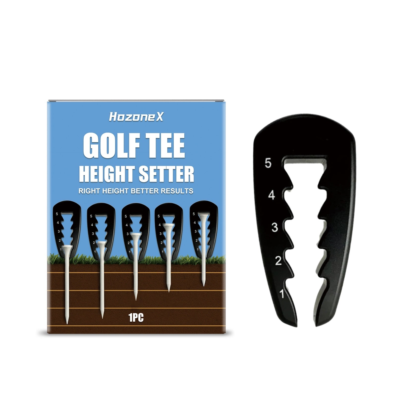 Golf Tee Height Setter