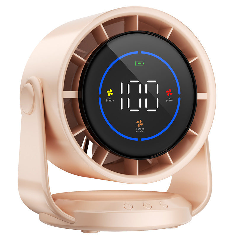 Charging Digital Display High-speed Desktop Air Circulation Fan