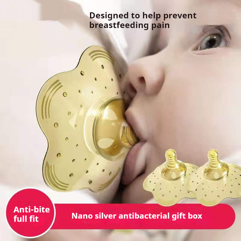 Pacifier Silicone Nano Silver Antibacterial Nipple