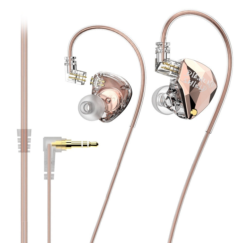 4 Adjustable Wire Plug-in Ear-mounted Game Music Wired Headset