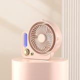 Desktop Spray Humidifier Mini Portable Fan