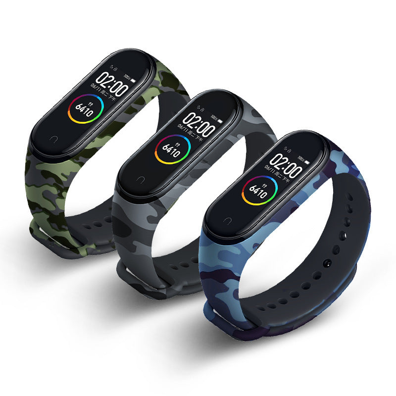 Bracelet 4 Camouflage Sports Waterproof Strap