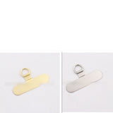 Stainless Steel Phone Clip Charging Port Fixing Pad
