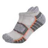 Two Wolves Thickening Towel Elastic Low-cut Socks Non-slip Combed Cotton Boat Socks