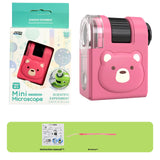 Internet Celebrity Portable Microscope Children's Mini Scientific Experiment Outdoor Exploration