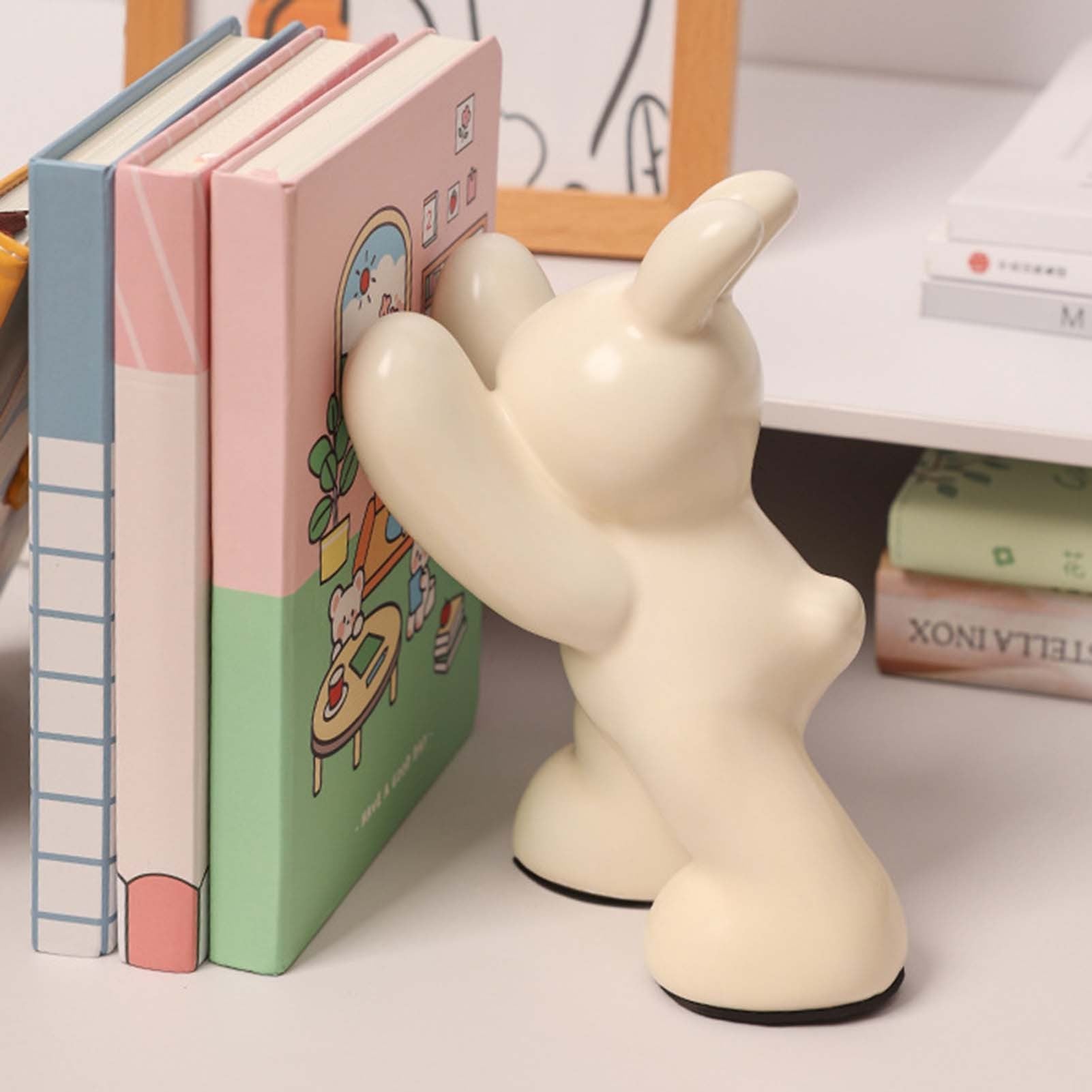 Decorative ceramic book Stand
