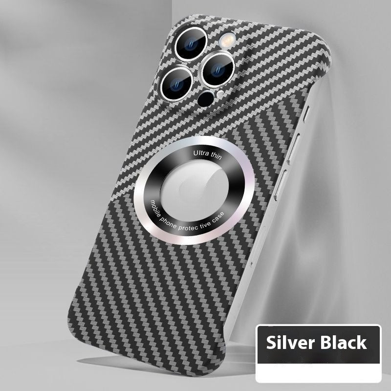 Carbon Fiber Ultra-thin Magnetic Phone Case