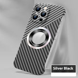 Carbon Fiber Ultra-thin Magnetic Phone Case