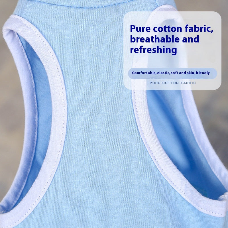 Wholesale Pet Sterilization Clothing Anti-licking Anti-stripping Post-weaning Dog Cat Clothes Cat Sterilization