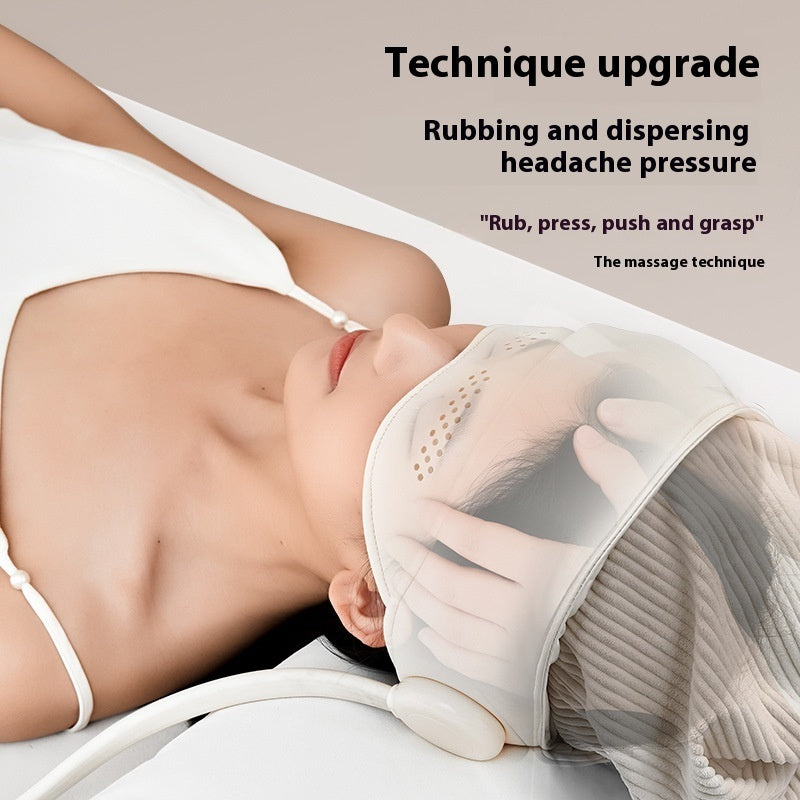 Hot Compress Airbag Decompression Instrument Household Sleeping Aid Instrument Head Massager