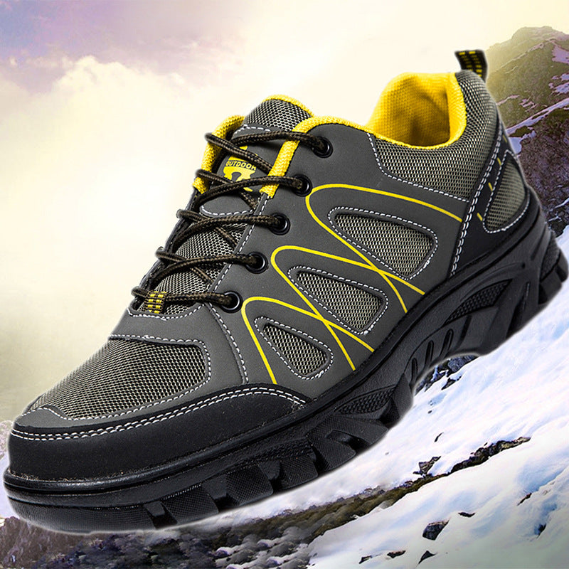 Spring And Summer Breathable Casual Men's Lace-up Sneaker