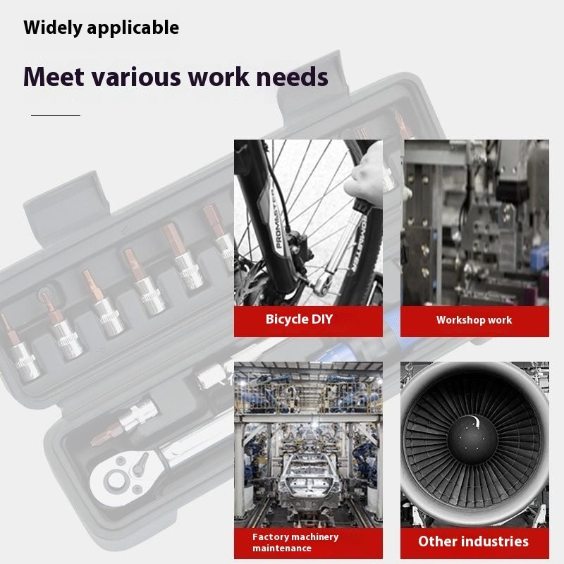 Preset Adjustable Torque Kg Wrench Bicycle Repair Tool
