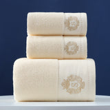Pure Cotton Towels Three-piece