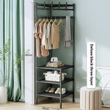 Corner Coat Rack Floor Home Bedroom