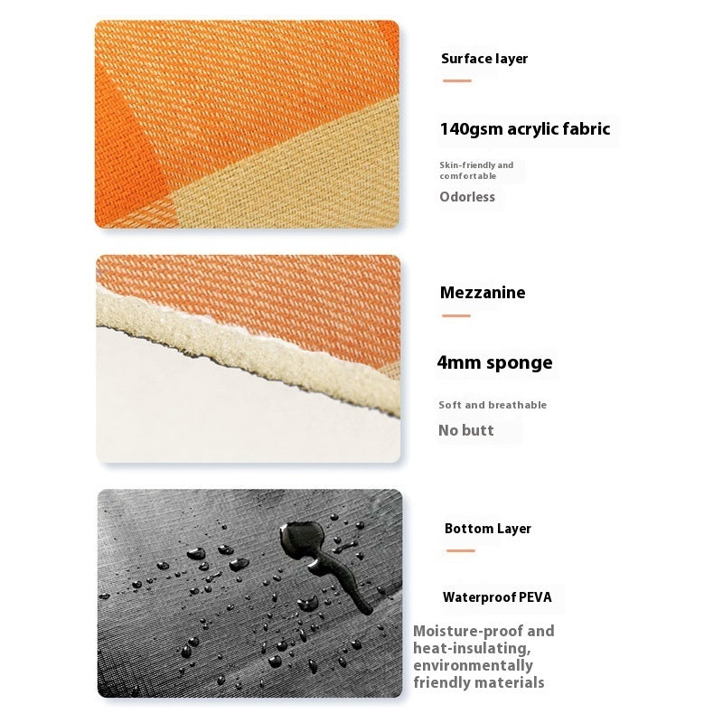 Outdoor Camping Non-slip Thickened Picnic Mat