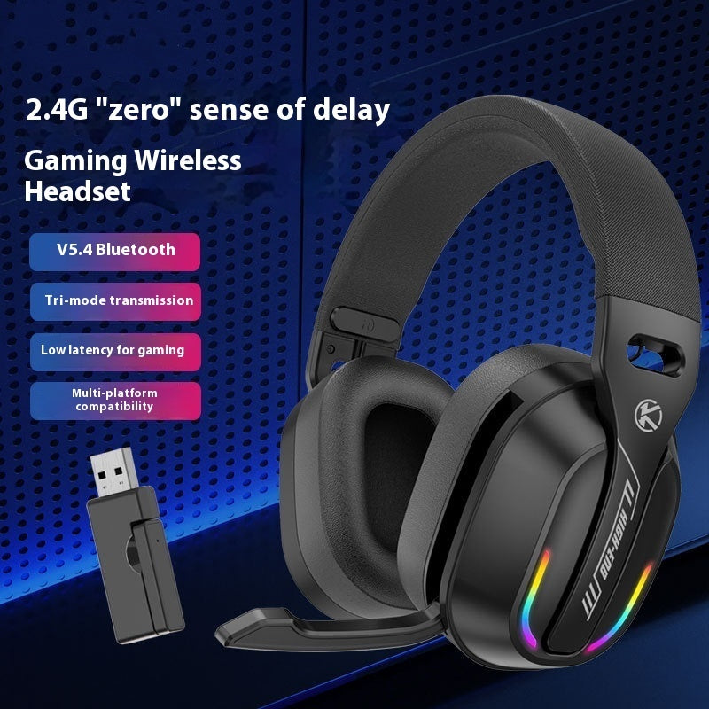 ANC Three-mode Low Latency 2.4g Wireless Headset Bluetooth Headset