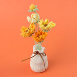 Handmade Wool Knitted Flower Pot