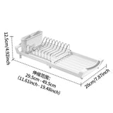 Kitchen Single-layer Dish Rack