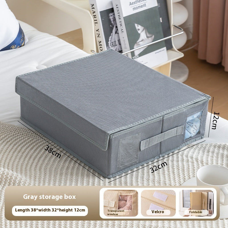 Oxford Cloth Bed Sheet Four-piece Set Storage Box Household Foldable Clothes Storage Box