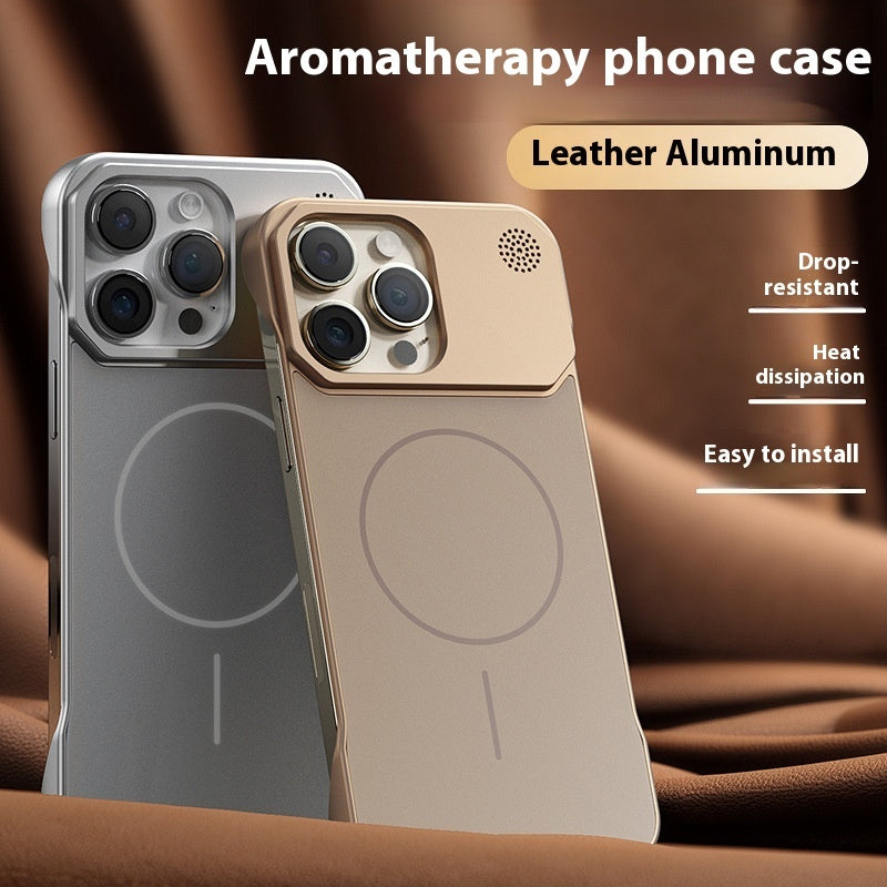 Phone Case Frameless Magnetic Drop-resistant Protective Cover