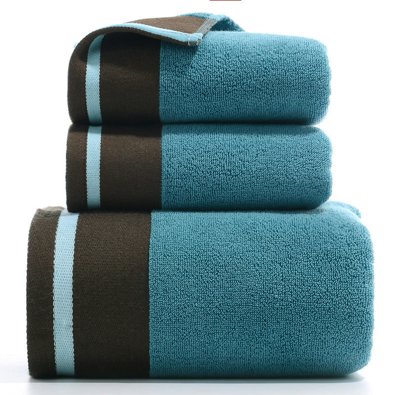 Pure Cotton Towels Three-piece