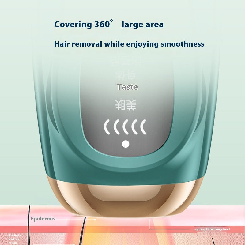 Household Photon Electric Facial Whole Body IPL Freezing Point Strong Pulse Hair Removal Device