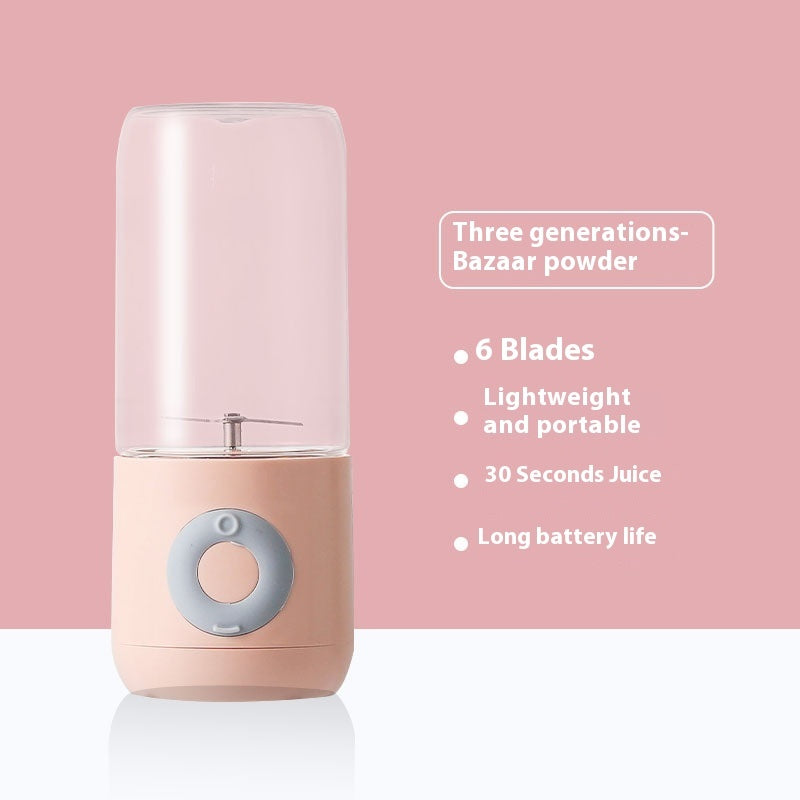 Portable Wireless Charging Mini Electric Juicer