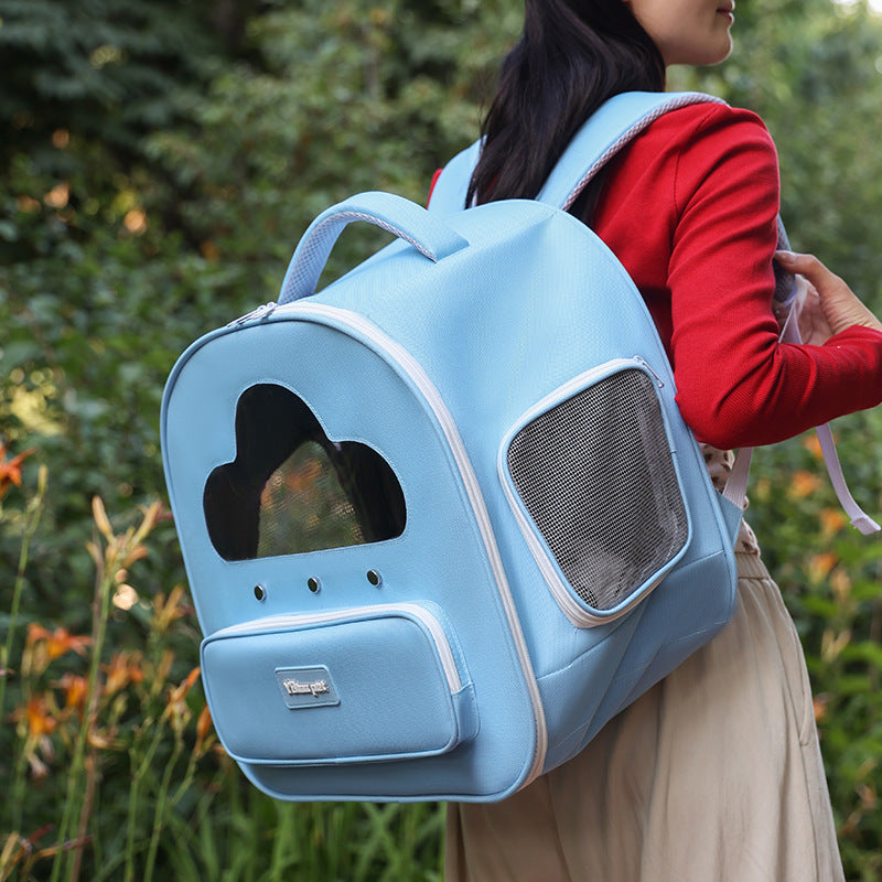 Soft Cat Bag Large Capacity Two Panoramic Models Space Capsule