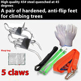 Tree Cat's Paw Five-claw Non-slip Foot Tie Universal Enhanced Version Five-claw Big Crutch Special Tool