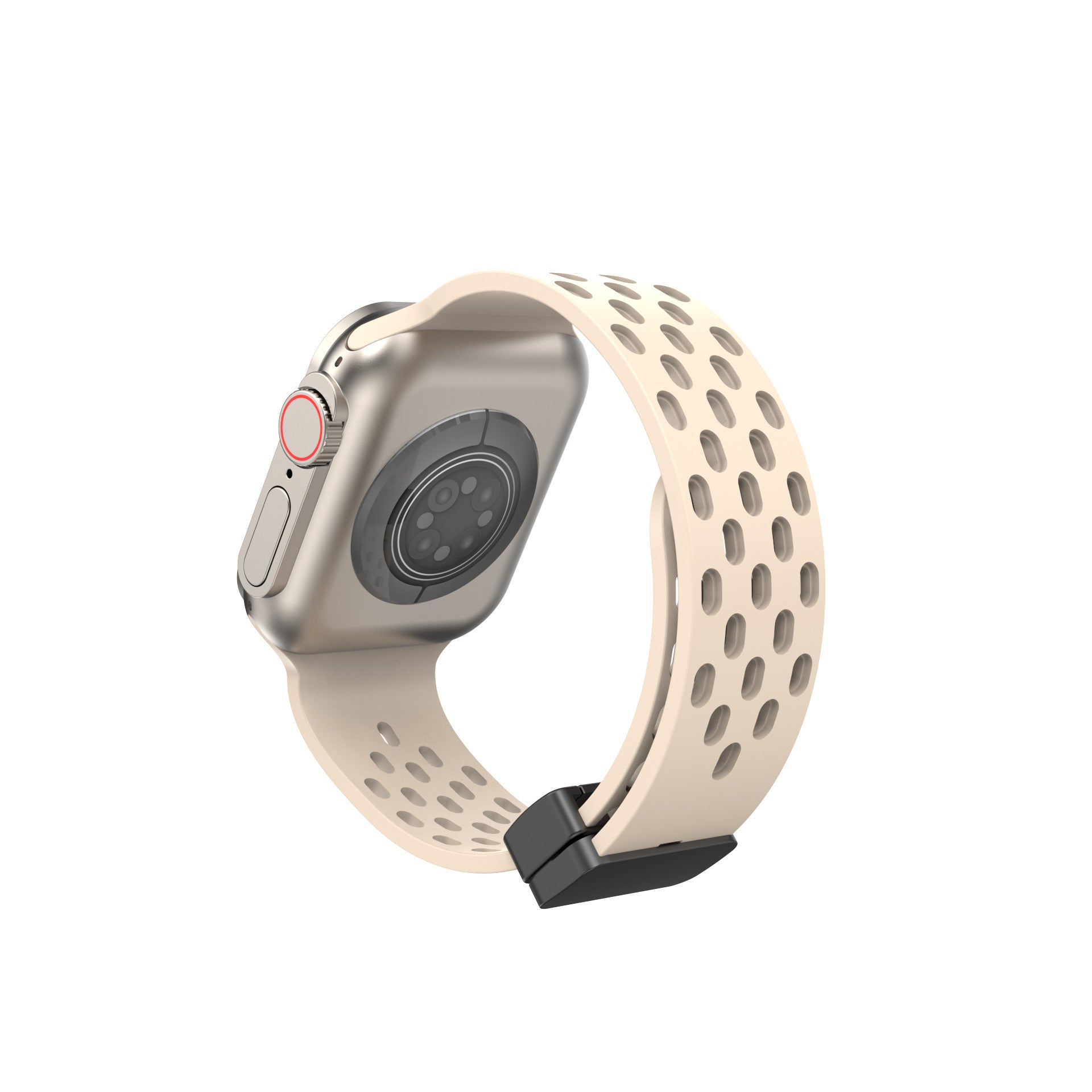 Applicable To 78910 Generation 42mm 46mm Watch Hole Magnetic Suction Silicone Strap