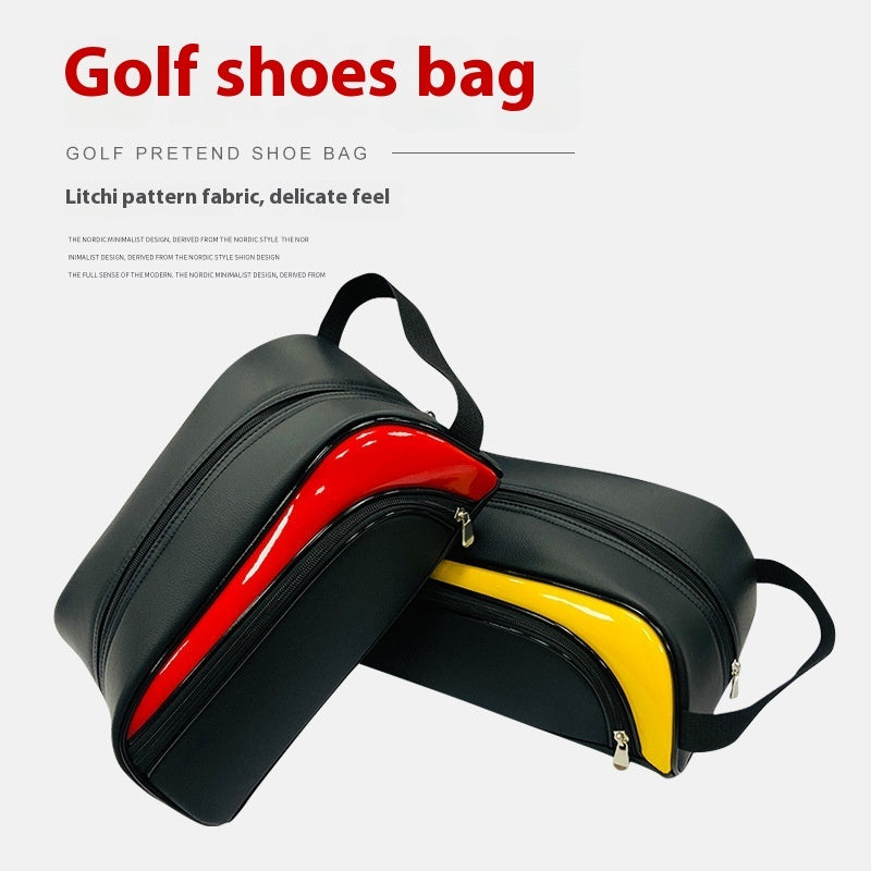 Dust-proof Pu Material Golf Shoes Bag