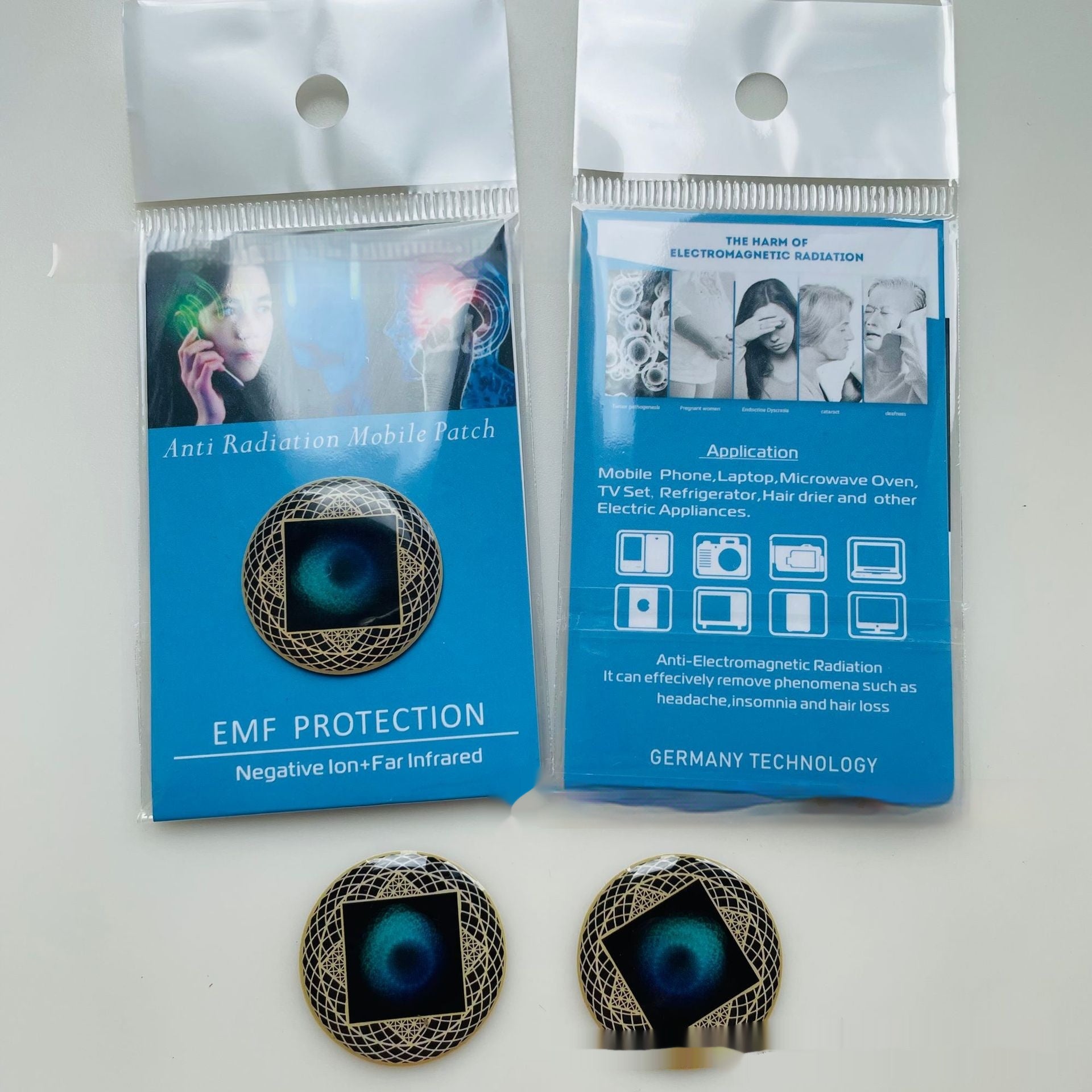 Anion Phone Stickers THz Energy Shield