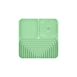 Slow Food Mat For Dogs And Cats, Anti-choking Pad With Suction Cup, Square, Silicone, For Licking