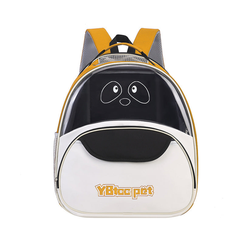 Oxford Cloth Cat Bag Portable Breathable Large Capacity Backpack