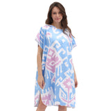 Dry Convenient Changing Double-sided Velvet Wearable Beach Bath Towel Hooded Cloak