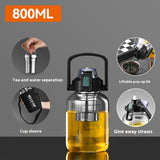 Hand-held Water Cup Large Capacity Men's Summer Sports Drop-resistant