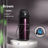 Outdoor Large Capacity Travel Pot Hard Core Drop-resistant Vacuum Mug Stainless Steel