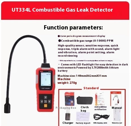 Four-in-one Gas Detection Toxic And Harmful Air Concentration Alarm
