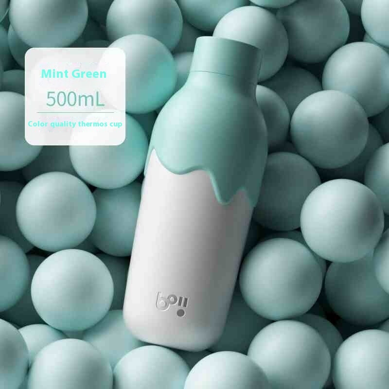 Cold-keeping Portable Large Capacity Stainless Steel Vacuum Cup