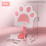 Acrylic Rotating Mobile Phone Stand Desktop