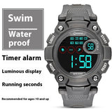 Waterproof Anti-fall Multifunctional Sports Student Electronic Watch