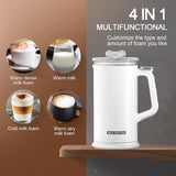 Hot And Cold Double Electric Milk Frothier Coffee Latte