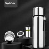 Smart Stainless Steel Thermos Cup Large Capacity Men's Outdoor Kettle