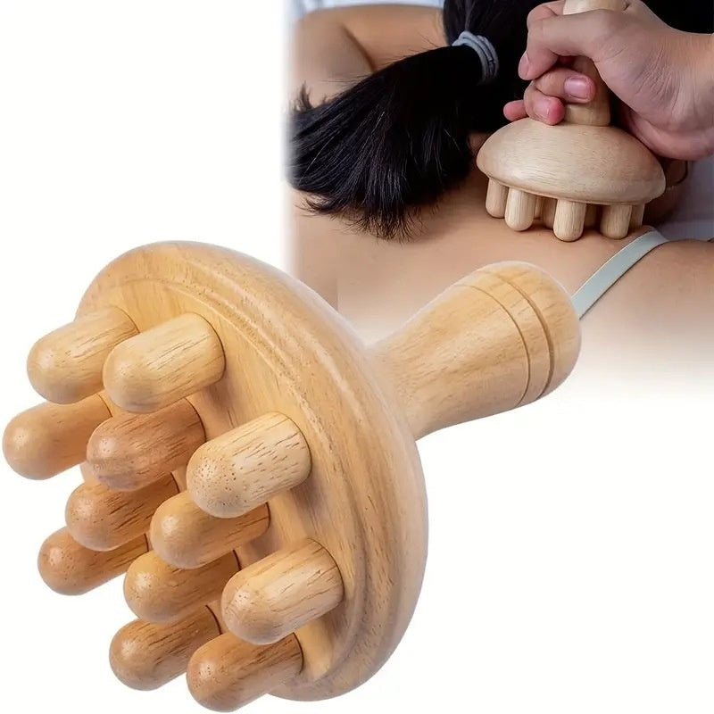 Home Sports Outdoor Meridian Health Device Mushroom Type Barber Massager