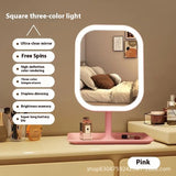 Makeup With Light Desktop Female Fill Light Small Mirror