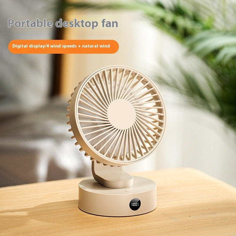 Fashion Personality Usb Charging Home Office Fan