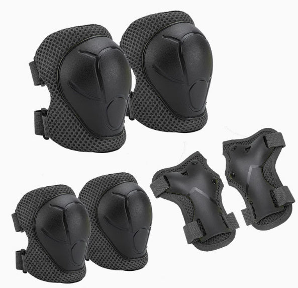 6-piece Set Of Protective Gear For Children's Roller Skating